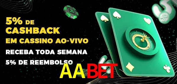 Promoções do cassino ao Vivo AABET